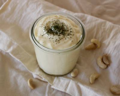 Vegan Cashew Mayonnaise Recipe