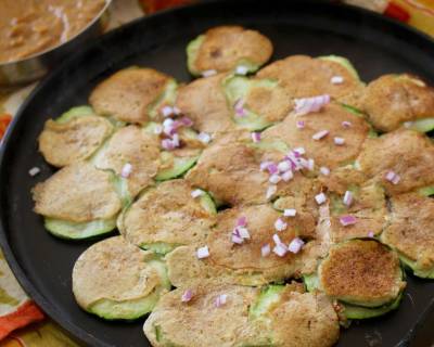 Zucchini Pesarattu Recipe