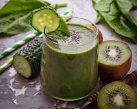 Refreshing Smoothie Recipe With Cucumber & Kiwi