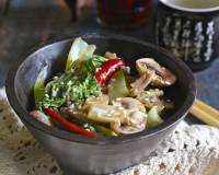 Mushroom And Bok Choy Stir Fry Recipe