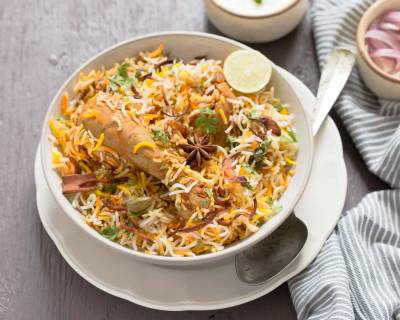 Chicken Dum Biryani Recipe 