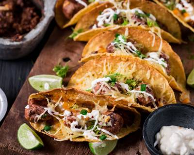 Chicken Meatball Tacos Recipe