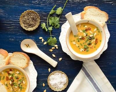 Curried Butternut Squash Soup Recipe