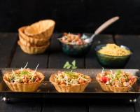 Homemade Canape Papdi Chaat Recipe