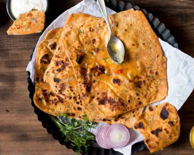 Leftover Dal Paratha Recipe