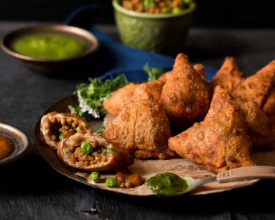 Soya Granule Samosa Recipe - Perfect Evening Snack