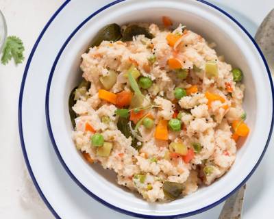 Vegetable Rice Upma Recipe