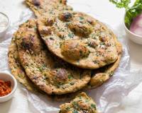 Whole Wheat Palak Naan Recipe