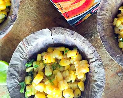 Butter Coriander & Lemon Sweet Corn Recipe