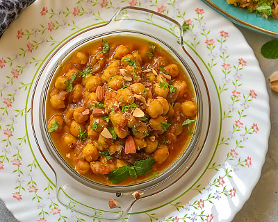 Moroccan Chickpeas Stew Recipe 