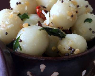 Ammini Kozhukattai (Rice Flour Dumplings) Recipe