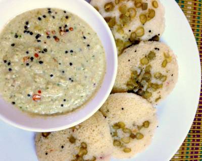 Instant Masala Beans Idli Recipe