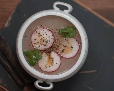 मूली का सूप रेसिपी - Radish Soup Recipe