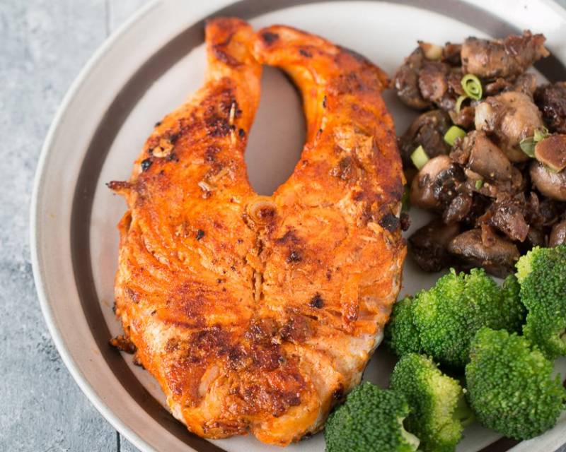 Spicy Roasted Salmon Recipe