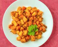 No Onion No Garlic Aloo Gajar Ki Sabzi Recipe