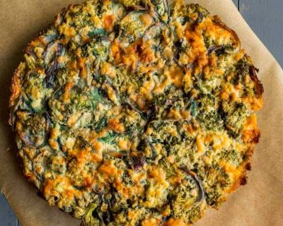 Broccoli Cheddar Frittata Recipe