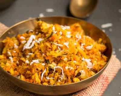 Cabbage And Carrot Thoran Recipe