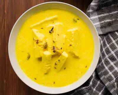 Kashmiri Style Chaman Kaliya Recipe-Paneer in Spiced Milk Curry