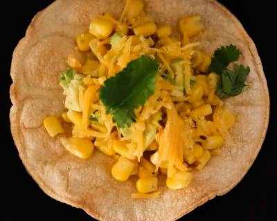 Cheese And Corn Tostadas Recipe