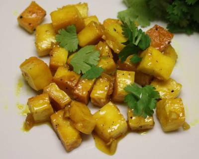 Paneer In Lemon Honey Sauce Recipe