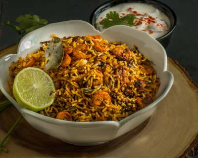 Prawns Biryani Recipe