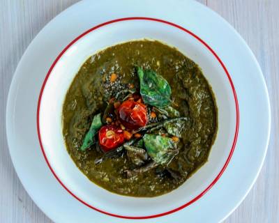 Puli Keerai Recipe (Tamarind Spinach Curry)