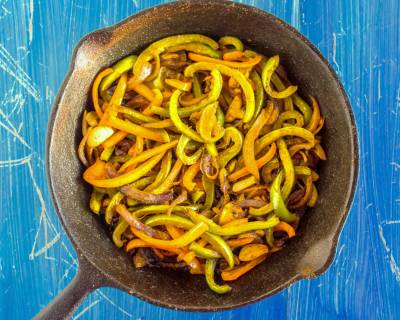 Mexican Style Vegetable Fajita Recipe