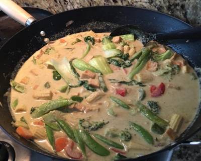 Vegetarian Thai Green Curry With Tofu Recipe