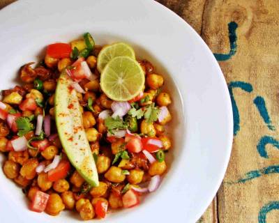 Chickpea Salad Recipe With Raw Mango 