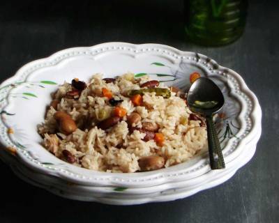 Mixed Beans Vegetable Pulao Recipe