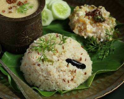 Bhagar Recipe - Maharashtrian Style Spicy Barnyard Millet Pulao