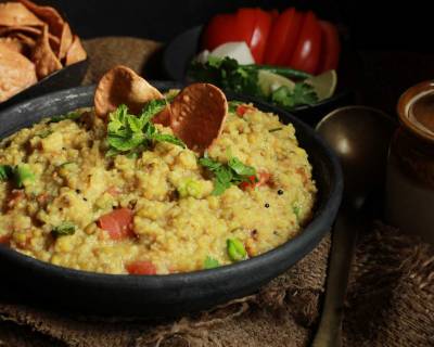 Broken Wheat And Green Moong Khichdi Recipe