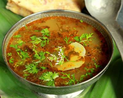 Katachi Amti Recipe (Spicy Accompaniment To Maharashtrian Puran Poli)