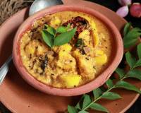 Kerala Style Taroo Root Curry Recipe (Colacasia)