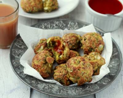 Kobiche Vade Recipe - Cabbage And Multigrain Fritters