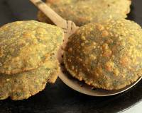 Methi Bajra Poori Recipe