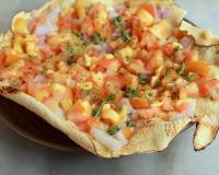 Papad Nachos With Salsa Recipe