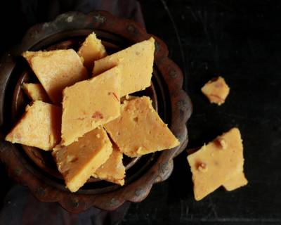 Shrikhand Vadi Recipe (Yogurt Barfi)