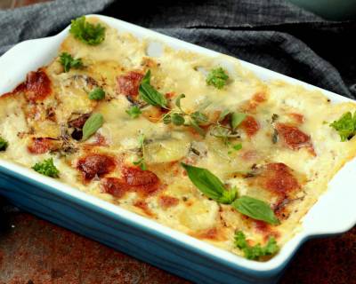 Sweet Potato Gratin With Fresh Herbs Recipe