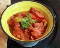 Tomato Gojju (South Indian Style Tomato Curry Recipe)
