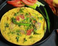 Vegan Chickpea Omelette Recipe (Spiced Chickpea Flour Pancakes)
