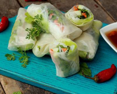 Vietnamese Rice Paper Rolls Recipe
