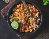 Crispy Corn Chaat Recipe