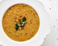 Andhra Style Pappu Charu Recipe (Lentil Soup Style Curry)