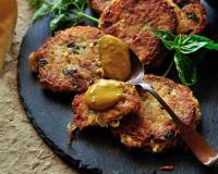 Potato Basil Fritters Recipe