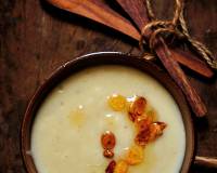 Roasted Garlic Potato Soup Recipe