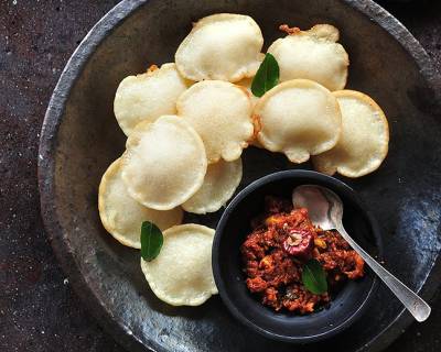 Tamil Nadu Style Vellai Paniyaram Recipe - Semi Sweet Rice & Dal Fritters
