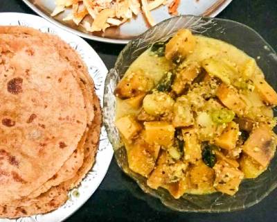 Suran Moongphali Curry Recipe (Yam/Jimikand Curry with Peanuts)