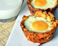 Baked Eggs In Mexican Corn Cup Recipe