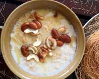 North Indian Pheni Recipe - Seviyan Kheer